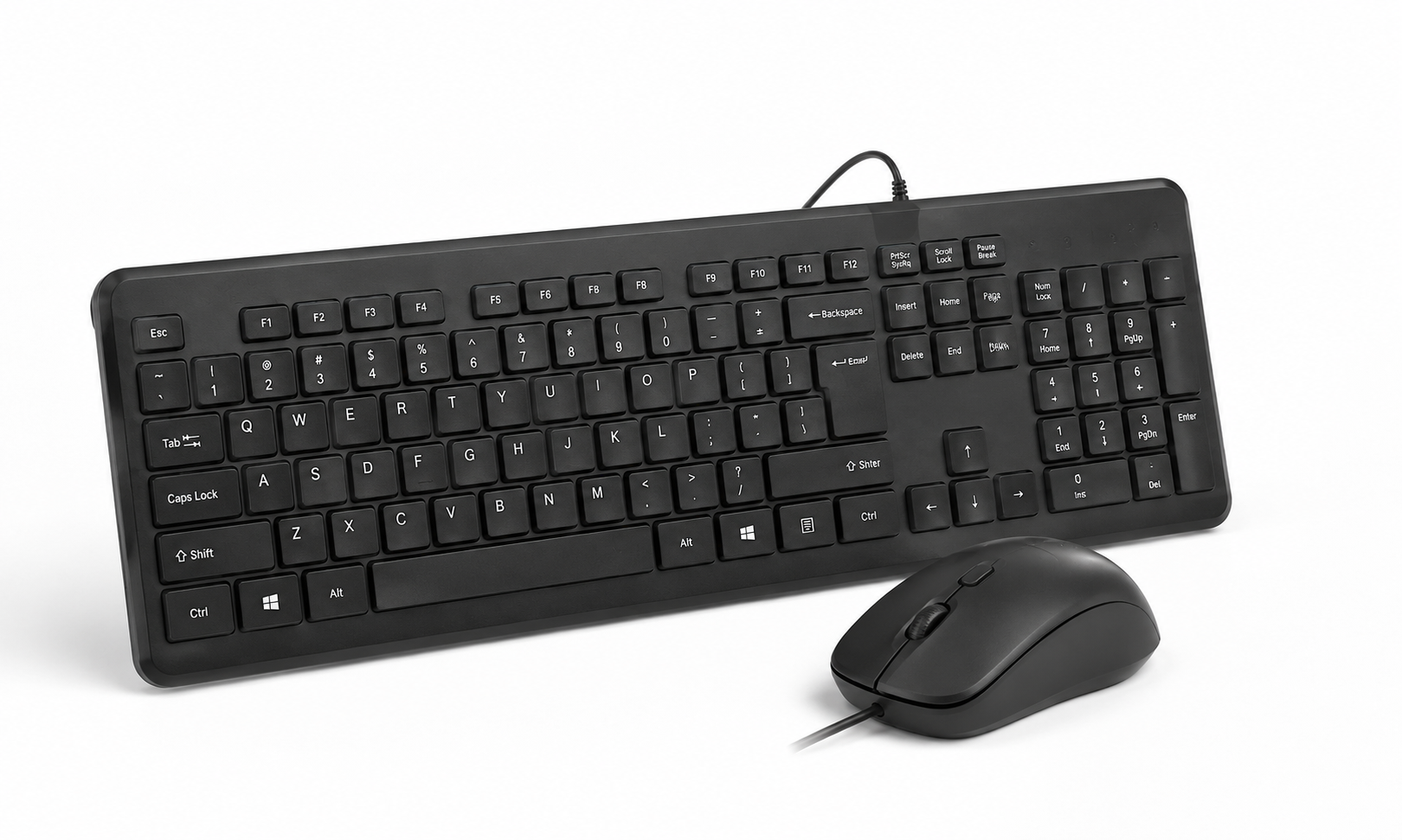 ست کیبورد و ماوس سیمی MPLUSO KB-C025